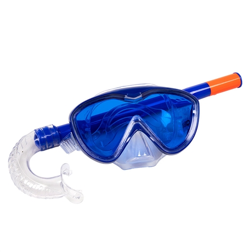 ASG Dykkermaske og snorkelsett Junior (blå)